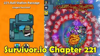 Survivor.io Chapter 221 Boss Gameplay | Best Build