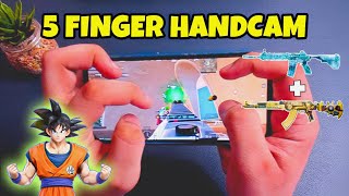 5 Finger Handcam Gameplay | 1v4 Clutch BGMI Gameplay | BGMI / Pubg Mobile