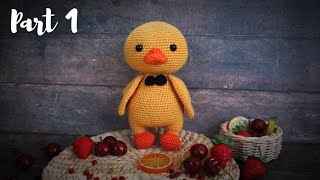 MUSICAL DUCK | PART 1 | WINGS, LEGS | HOW TO CROCHET | AMIGURUMI TUTORIAL