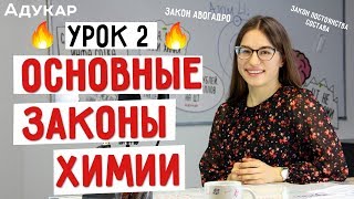 Основные законы химии | Химия ЦТ, ЕГЭ