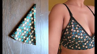 Full 34 size Cotton Bra Cutting and Stitching | ब्रा कटिंग और सिलाई क्लास