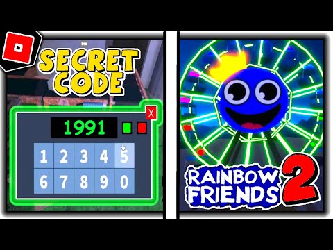 NEW What Is The TOP SECRET CODE "RAINBOW FRIEND 2" in RAINBOW FRIENDS – Roblox