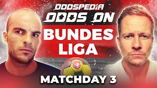 Odds On: Bundesliga - Matchday 3 - Free Football Betting Tips & Predictions