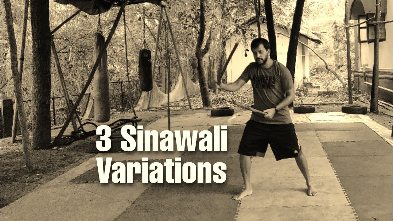 3 Sinawali Double Stick Variations - YouTube