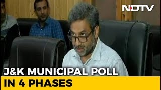 J&K Local Body Poll Dates Announced, Voting To Be Held In 4 Phases