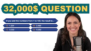 Who wants to be a MILLIONAIRE? – Math question