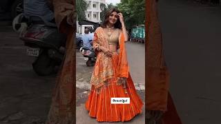 Shilpa Shetty Beautiful In Orange 🧡#shorts #shortvideo #shilpashetty #rajkundra