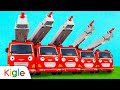 Tayo Bus Kecil | Keluarga Truk Pemadam Kebakaran | Kigle TV Indonesia