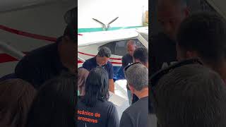 Recebemos a primeira turma de mecânicos de aeronaves da nossa escola parceira, AERO!