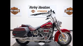 2023 SOFTAIL HERITAGE ANNIVERSARY FLHCSANV HEIRLOOM RED FADE