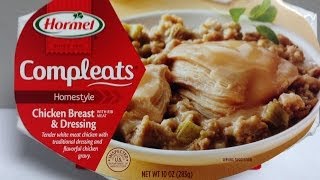 Hormel Compleats: Chicken Breast \u0026 Dressing Food Review