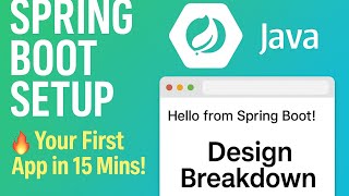 Spring Boot in 15 Mins with Java + VS Code🔥 | Spring Boot Tutorial#1