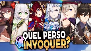 CHOIX DIFFICILE ! Quel perso invoquer en 5.2 ? | Genshin Impact