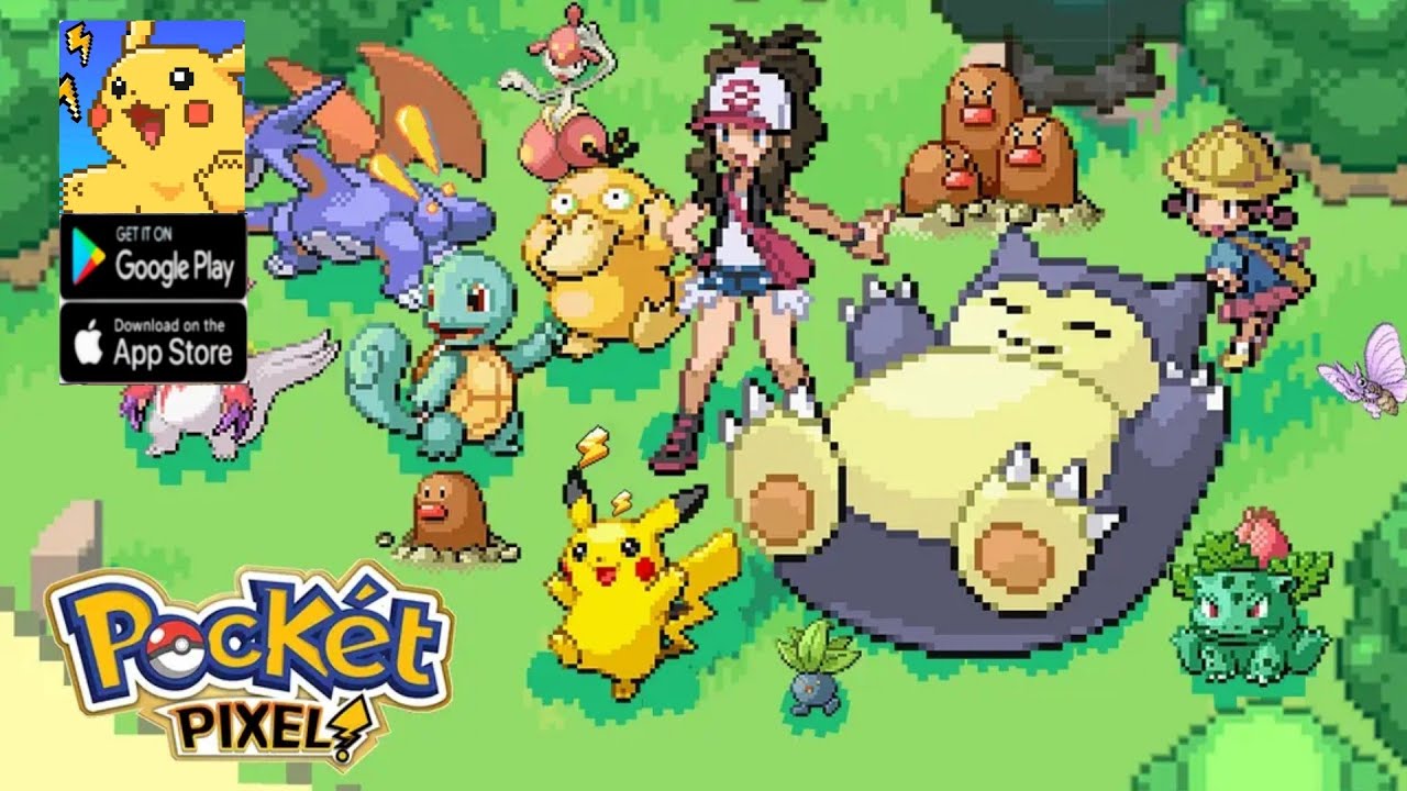 Pocket Pixel Gameplay Pokemon Rpg Game Android Youtube