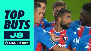Top buts 8ème journée - Ligue 2 BKT / 2023-2024