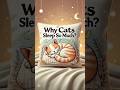 why cats love to sleep? #cat #cats #catlover #funnycats #sleep #kitten #why