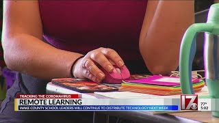 Remote learning: Wake County school leaders continue to distribute technology next week