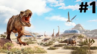 JURASSIC WORLD EVOLUTION 2 Early Gameplay Walkthrough Part 1 - FIRST LOOK