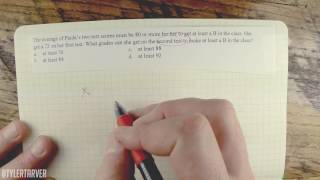 Averaging Test Scores