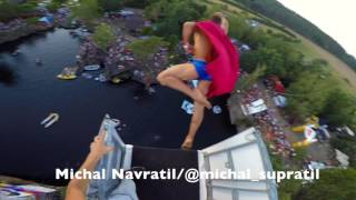 Incredible Superman Dive from 28 METERS HIGH!