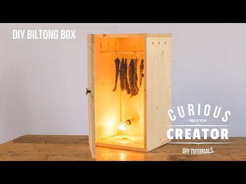 #17 Biltong Box Dryer - DIY Curious Creator #17 Biltong Box Dryer - DIY Curious Creator