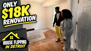 This $42K Detroit House Flip Is Coming Together… Still Under Our $18K Budget
