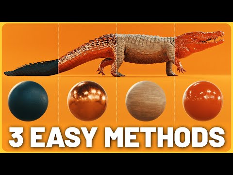 How to Create PROS Textures: 3 Easy Methods! Blender 3D