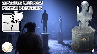 HOW TO SOLVE THE STRANGE STATUES PUZZLE IN RED DEAD REDEMPTION 2