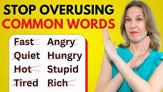 LEVEL UP Your Vocabulary with THESE Advanced Alternatives To Common Words