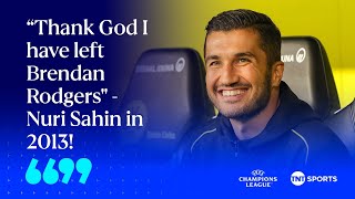 Dortmund coach Nuri Sahin on facing Brendan Rodgers \u0026 life so far at Borussia Dortmund 🟡⚫ #UCL