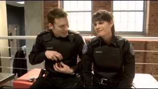 Missy Peregrym \u0026 Peter Mooney S3 BTS