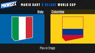 2021 MKWC (MK8DX) – Italy vs. Colombia – Play-in Group III