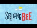 WHRO Public Media Spelling Bee Registration 2022