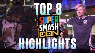 Super Smash con 2019 TOP 8 Melee highlights ft Leffen, Zain, Hungrybox, lloD, N0ne