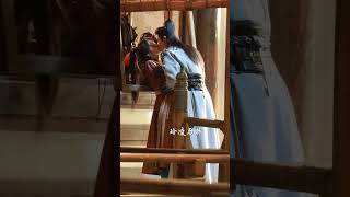 Xie Zheng kissing reuters 🔥 #zhanglinghe #tianxiwei #chasingjade #chinesedrama
