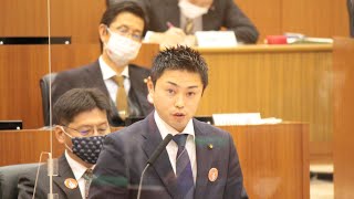 福井市議会　令和2年12月定例会　12月9日本会議（一般質問２２）榊原議員 手話通訳挿入