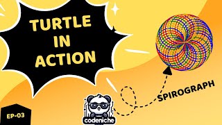 Draw Spirograph with Python Turtle | Episode-3
