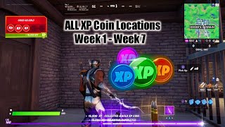 Fortnite - Chapter 2 Season 4 - ALL 68 XP Coin Locations (Week 1 - Week 7)