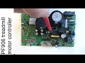 How PF906 treadmill motor controller works with schematic