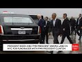 BREAKING NEWS Biden And Obama Land In NYC For Major Fundraiser With Clinton