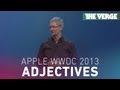 Apple's WWDC 2013 keynote: a symphony of adjectives