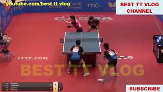 2017 WJTTC JBD [SF-MD] KIZUKURI Yuto TAKAMI Masaki vs AN Jaehyun BAEK Hogyun - Highlights