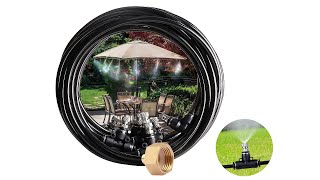 2023 Cairondin Patio Misting System Review from Amazon, DIY Mister System Install