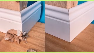 Baseboard  Repair Method! Forget All The Methods You Now?.