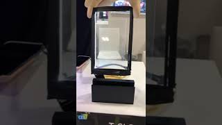 MEMSLUX - Transparent, flexible lighting sheet (in CES 2019)