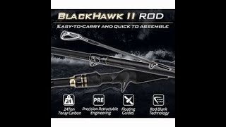 KastKing BlackHawk 2 Telescopic Fishing Rod Review!