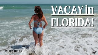 TRAVEL VLOG: Cocoa Beach Florida with my bestie! ☀️