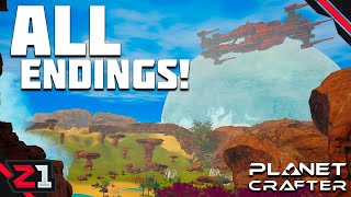 All Planet Crafter Endings ! The Planet Crafter