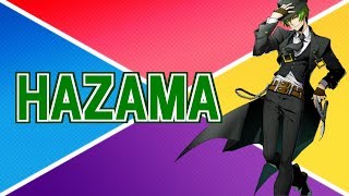 HAZAMA Combos ➤ ハザマ コンボ集【Blazblue Cross Tag Battle ブレイブルークロスタッグバトル】