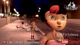 Indian Remix Song || Animated Love Story || love Story Animation || By sirf3labzzz